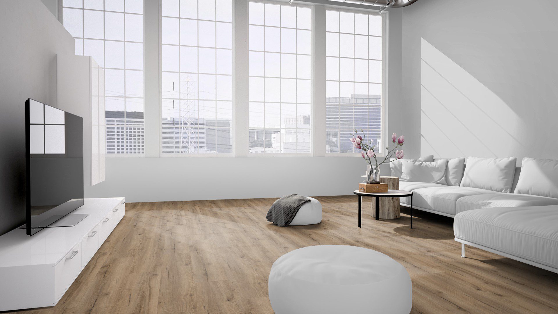 Bodencouture SofTEC Eiche Ilex mit Kork Trittschalldämmung Vinylboden Klick – Bild 5