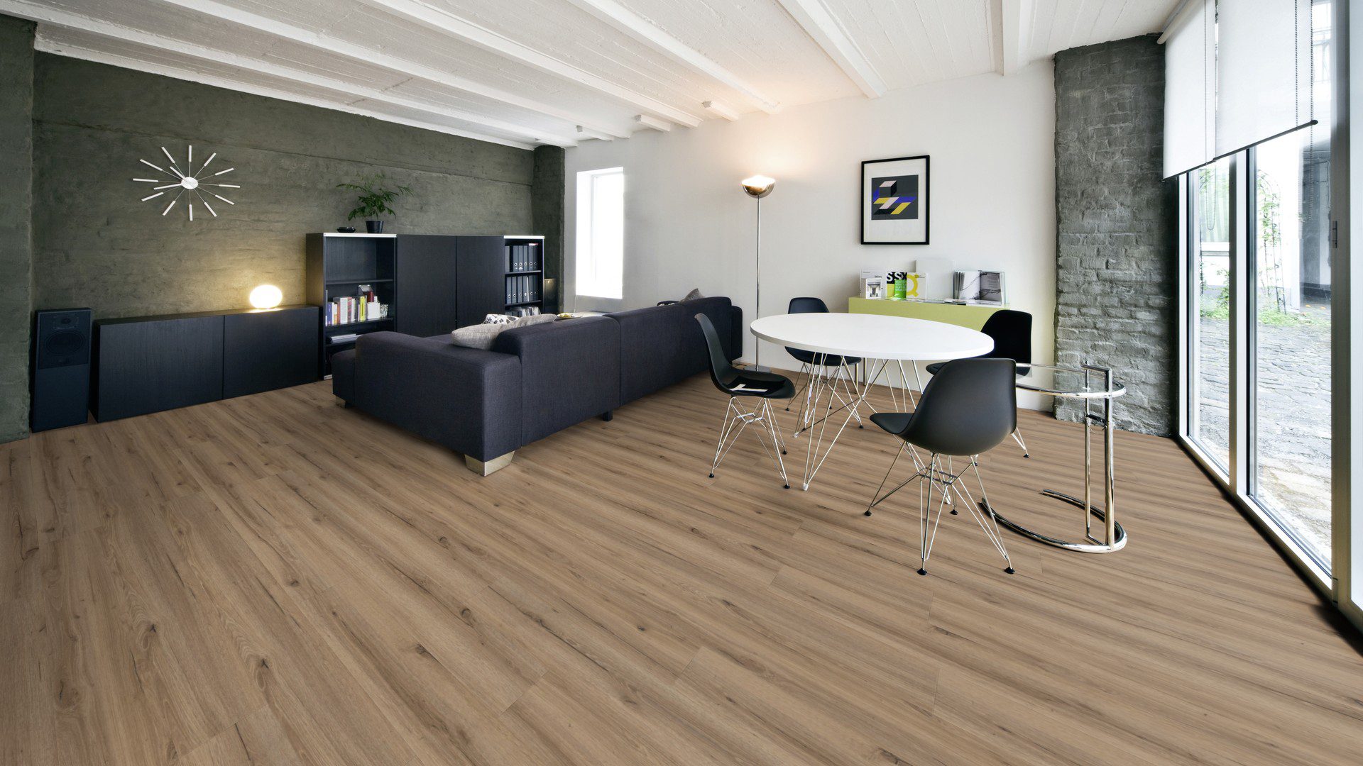 Bodencouture SofTEC Eiche Ilex mit Kork Trittschalldämmung Vinylboden Klick – Bild 6