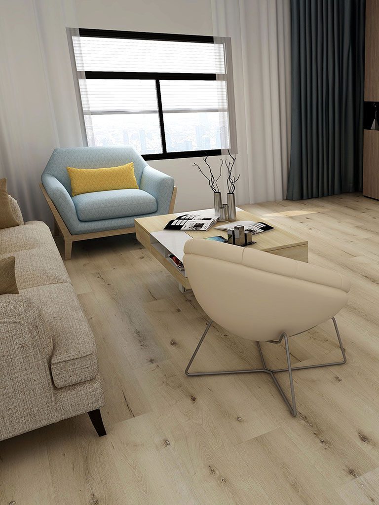 Check One 0.55 Hellweg Eiche Landhausdiele Vinylboden – Bild 2