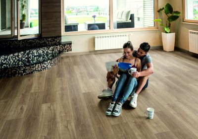 Repac Promo Silent Eiche Fox mit Trittschalldämmung Vinylboden – Bild 2