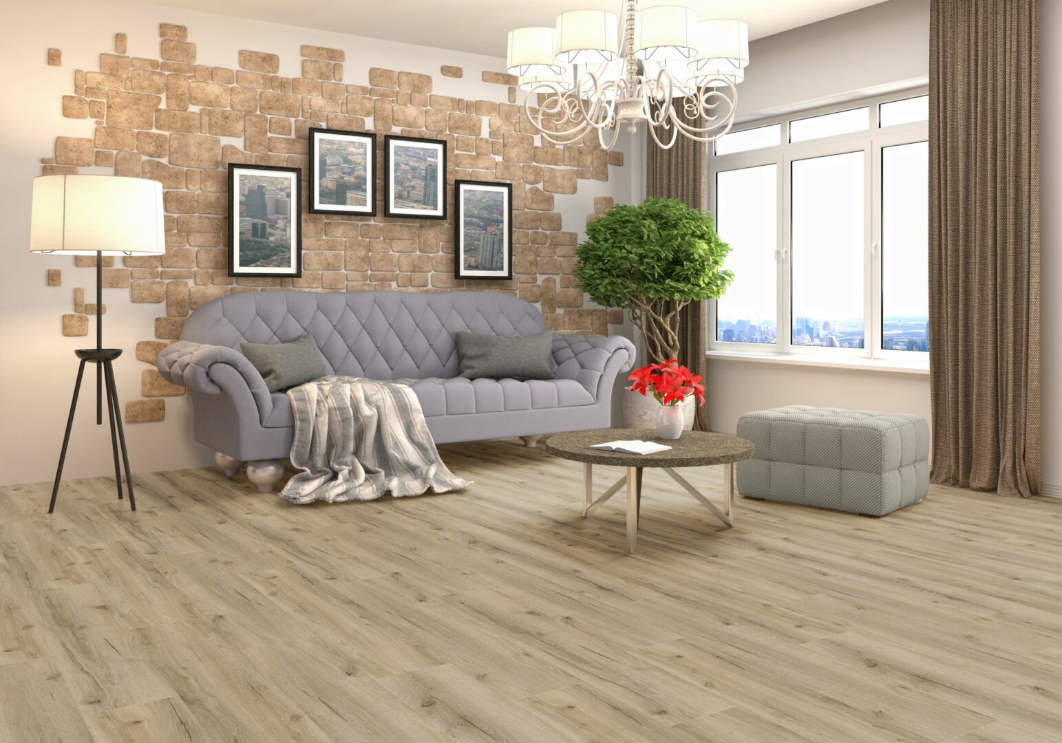 Repac solidDRYBACK 25-05 Fresh Oak Authentic RUSTIC 2020 Klebe Vinylboden – Bild 3