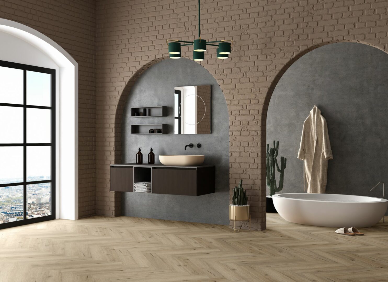 Repac solidLOCK 40-05 Fresh Oak Authentic Herringbone RUSTIC 2020 Klick Vinylboden – Bild 2