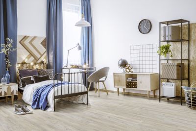 Repac Legend Oak Eiche weiss mit Trittschalldämmung Vinylboden Klick – Bild 3