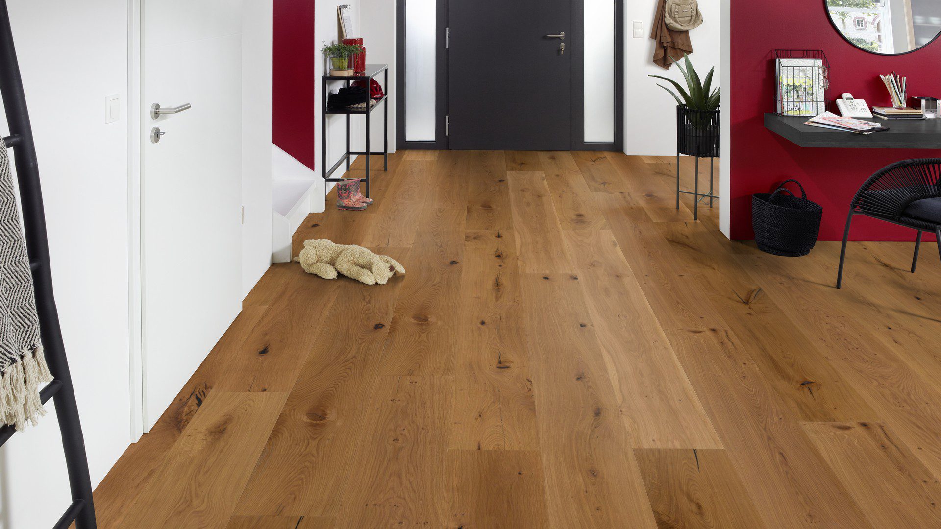 Rustic Collection Französische Eiche XXL rustikal gefast gebürstet natur geölt Landhausdiele Fertigparkett – Bild 6