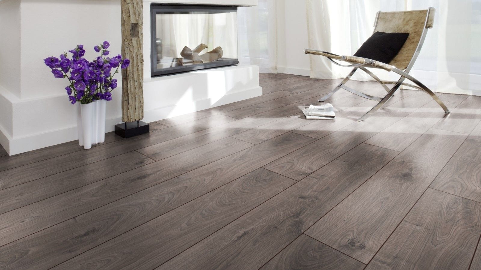 Kronotex Robusto Atlas Oak anthrazit Landhausdiele Laminat – Bild 2