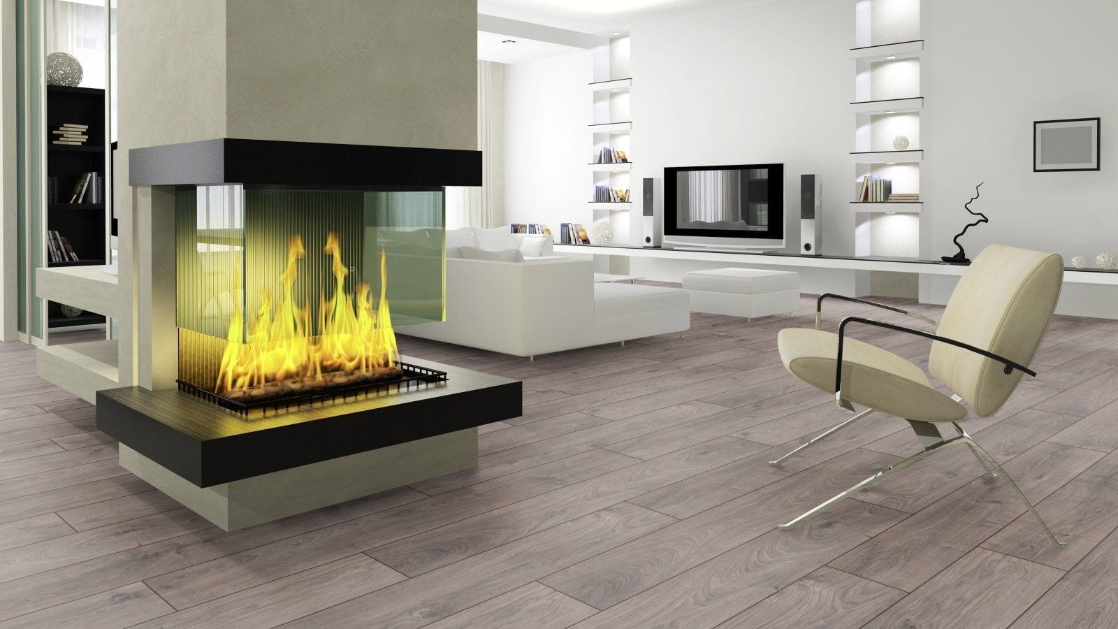 Kronotex Robusto Atlas Oak anthrazit Landhausdiele Laminat – Bild 3