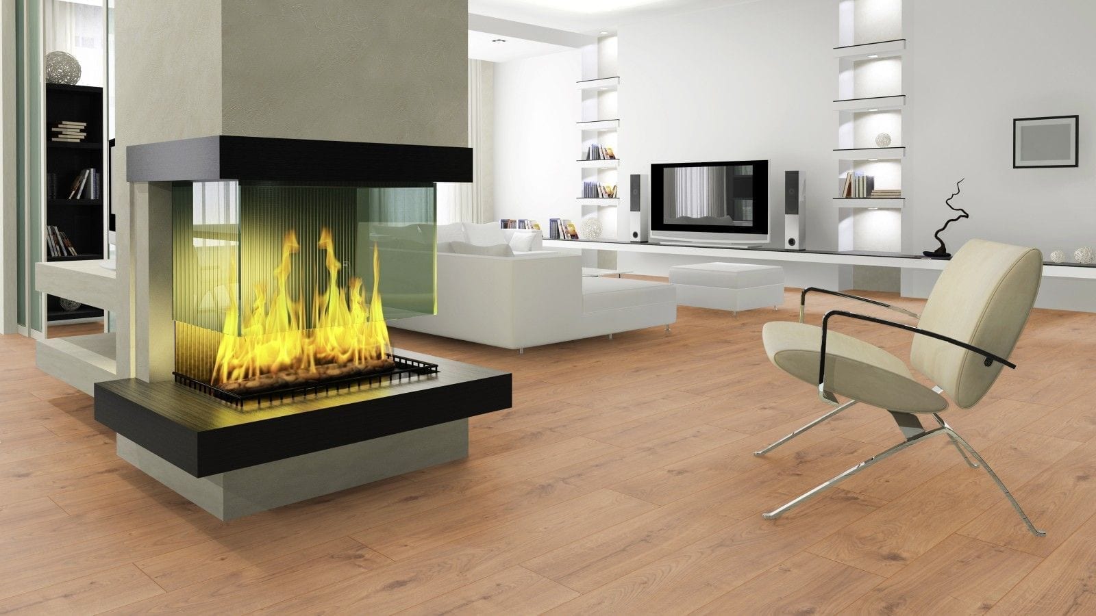 Kronotex Exquisit Atlas Oak Natur Landhausdiele Laminat – Bild 2