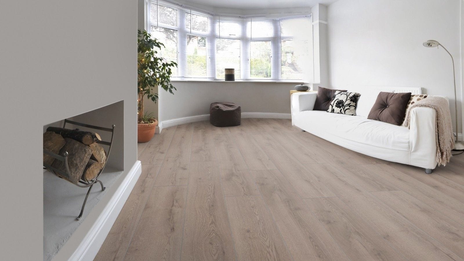 Kronotex Mammut plus Berg Eiche Grau Landhausdiele Laminat – Bild 2