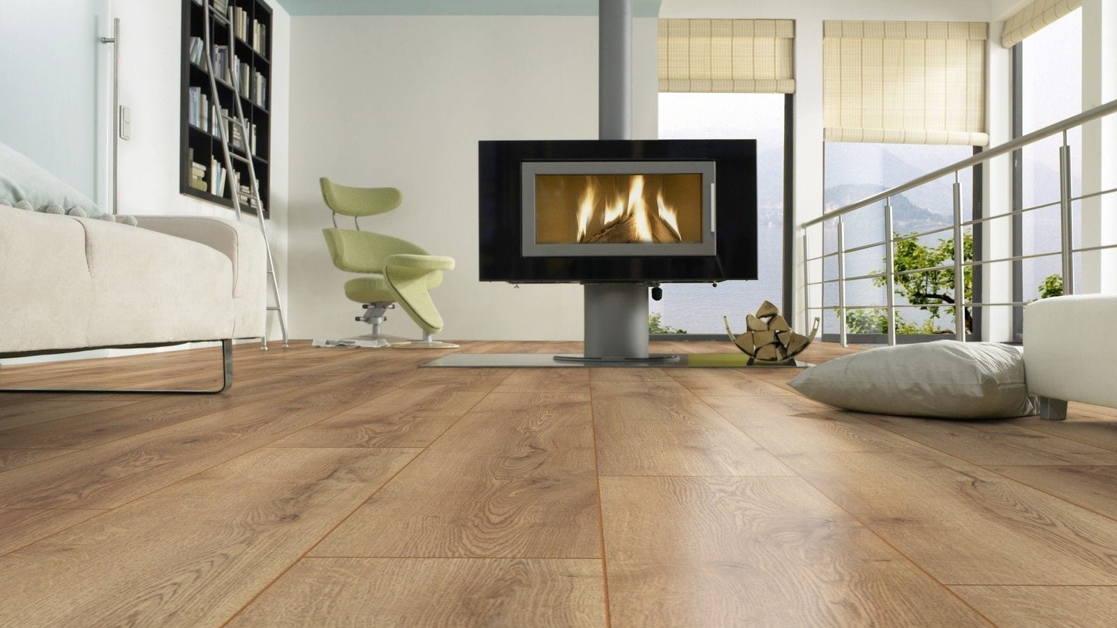 Kronotex Mammut plus Berg Eiche Natur Landhausdiele Laminat – Bild 3