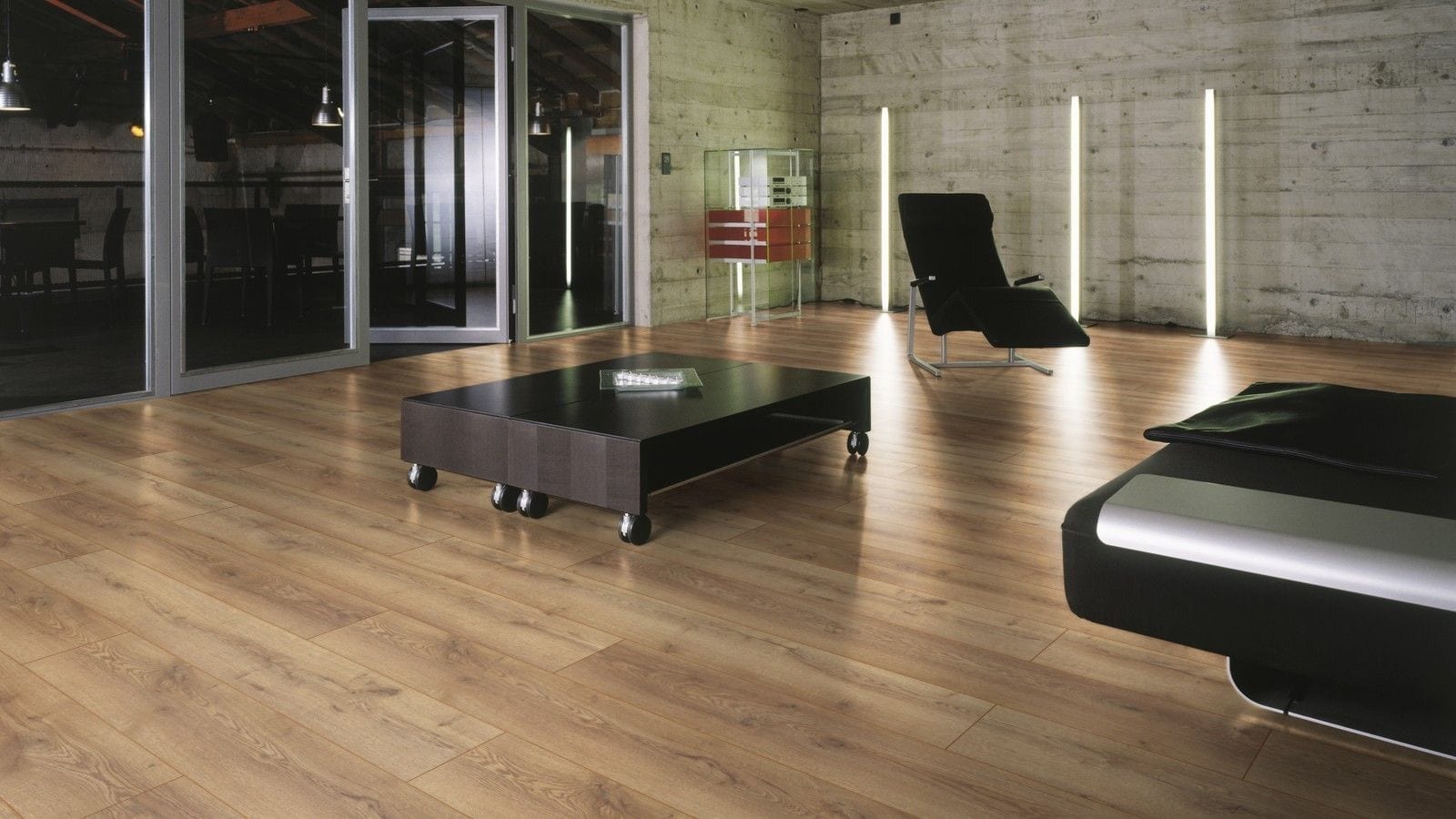 Kronotex Mammut Berg Eiche Natur Landhausdiele Laminat – Bild 3