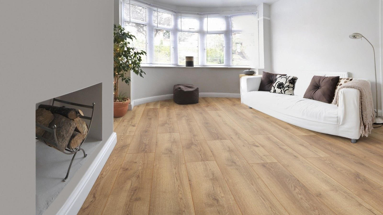 Kronotex Mammut Berg Eiche Natur Landhausdiele Laminat – Bild 5