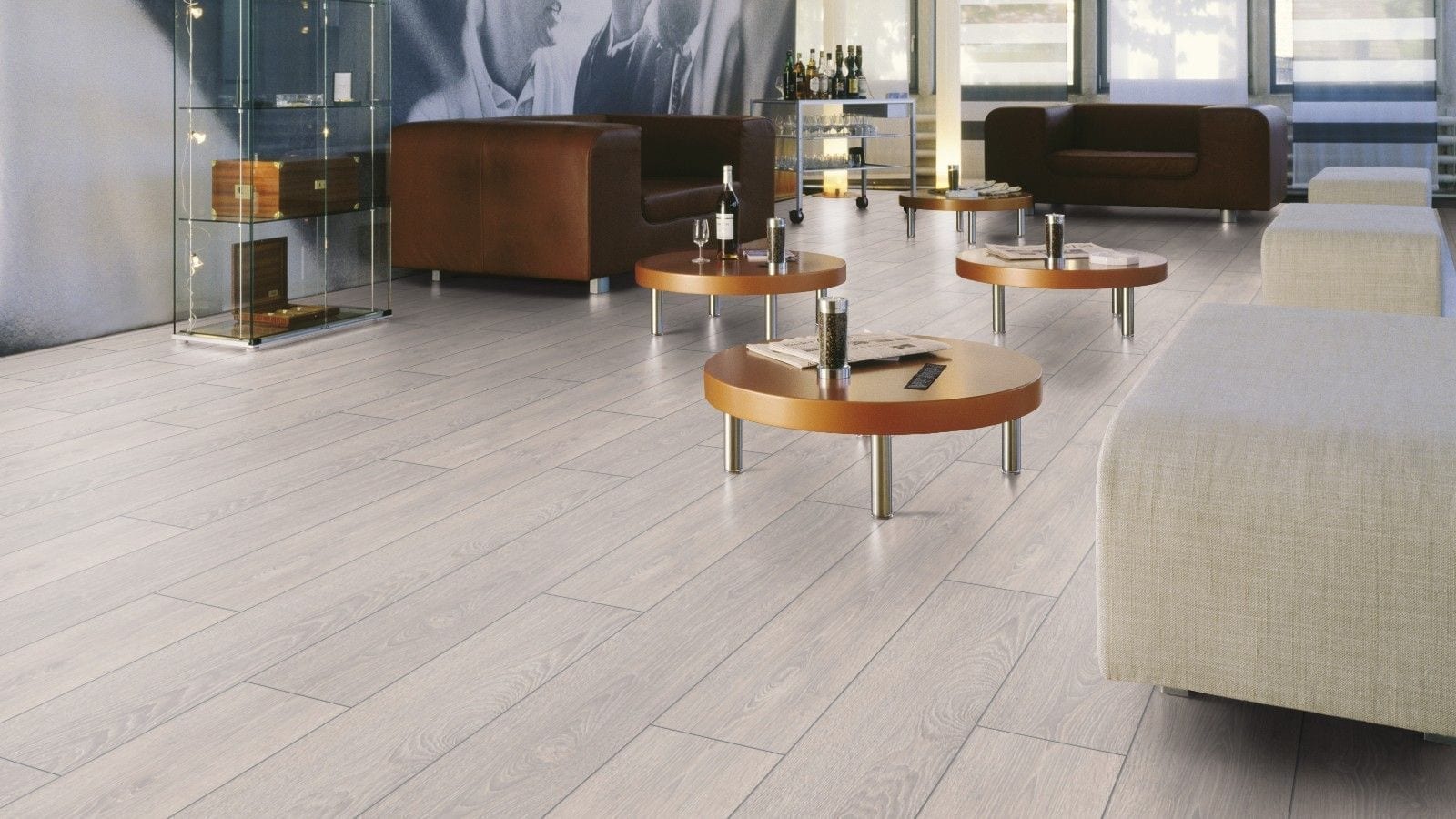 Kronotex Robusto Capital Oak light Landhausdiele Laminat – Bild 4