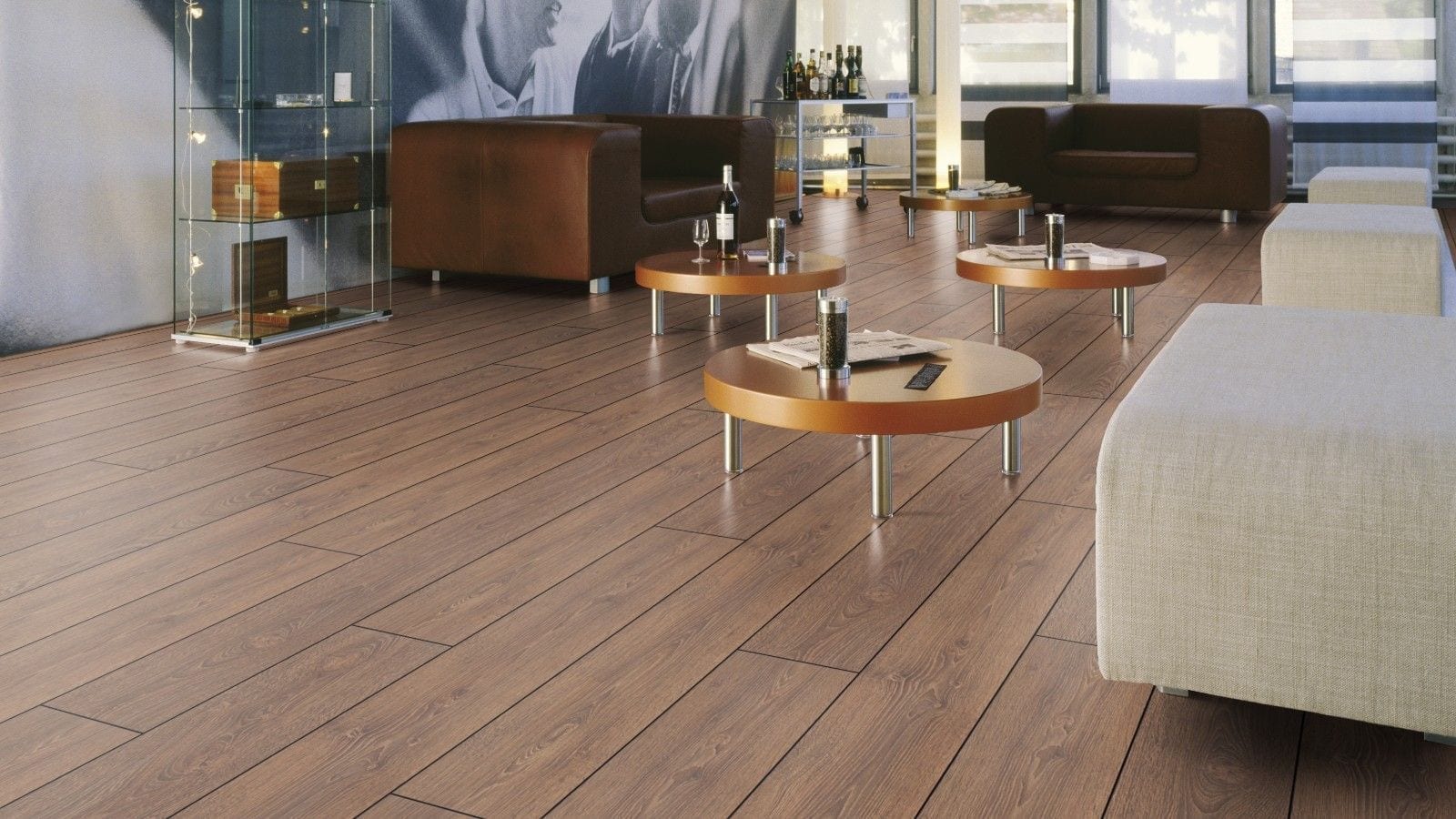 Kronotex Mammut Capital Oak Nature Landhausdiele Laminat – Bild 4