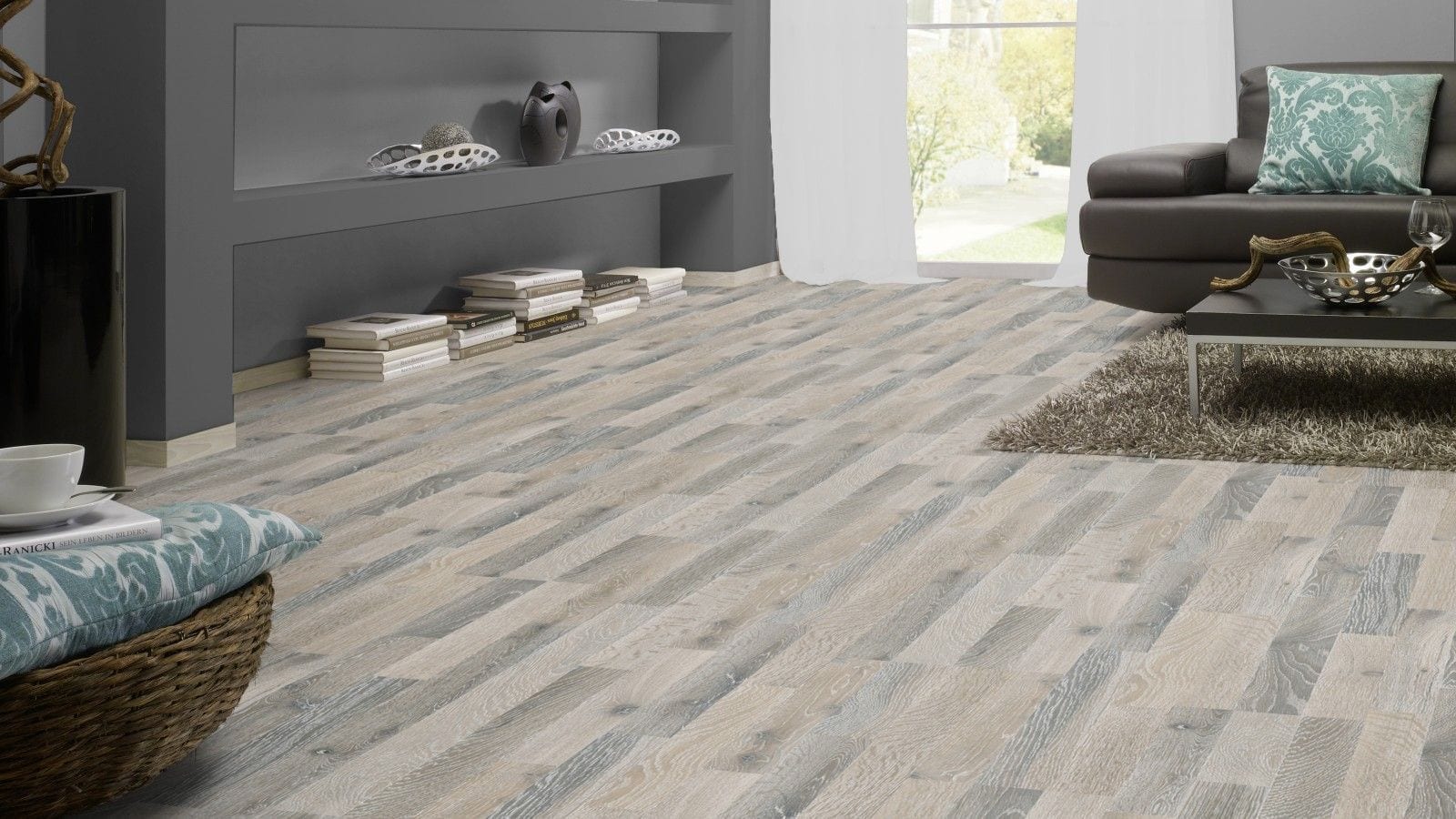 Kronotex Dynamic Cloud Eiche Schiffsboden Laminat – Bild 4