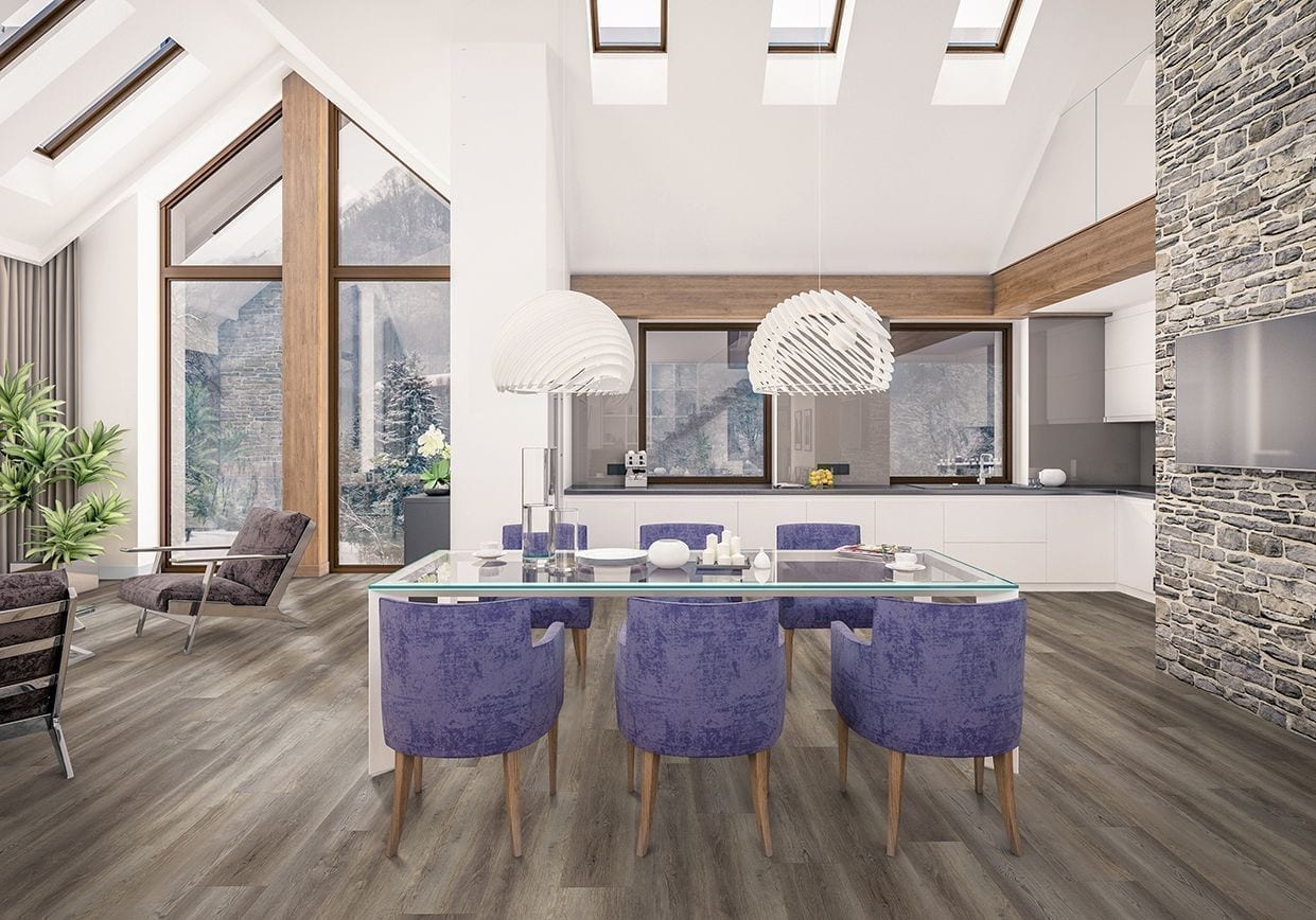 Repac SolidLock Mountain XL Eiche Himmelswand Landhausdiele Vinylboden