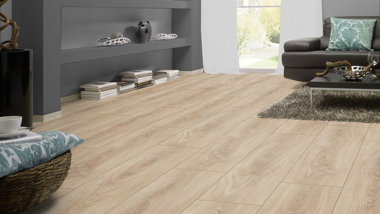 Kronotex Exquisit plus Eiche Village XL Landhausdiele Laminat – Bild 3