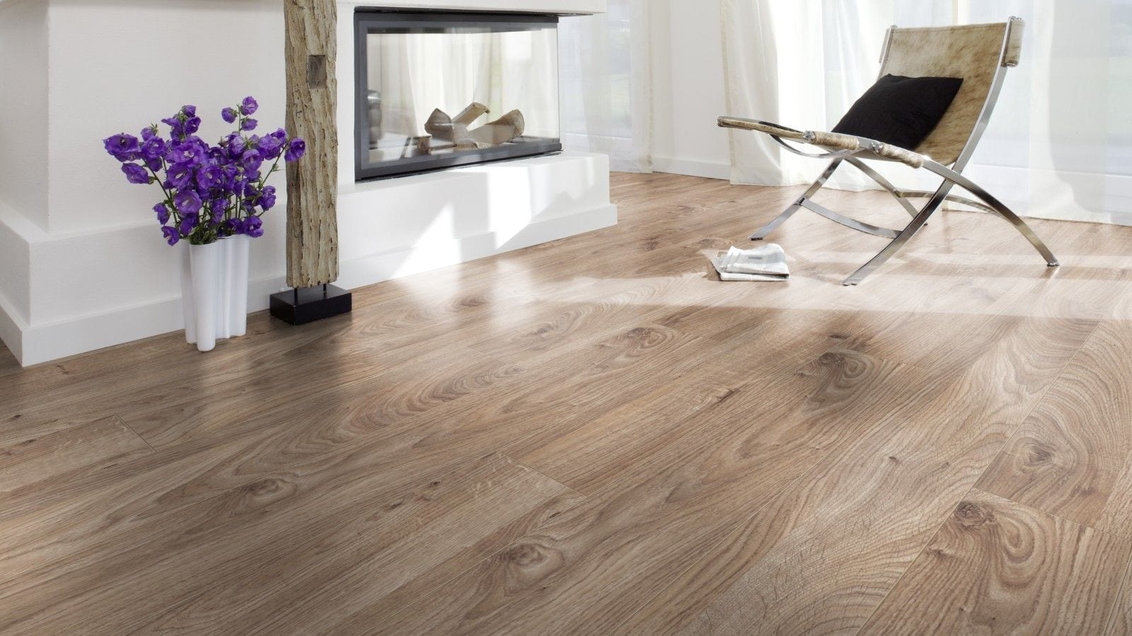 Kronotex Mammut Everest Oak beige Landhausdiele Laminat – Bild 2