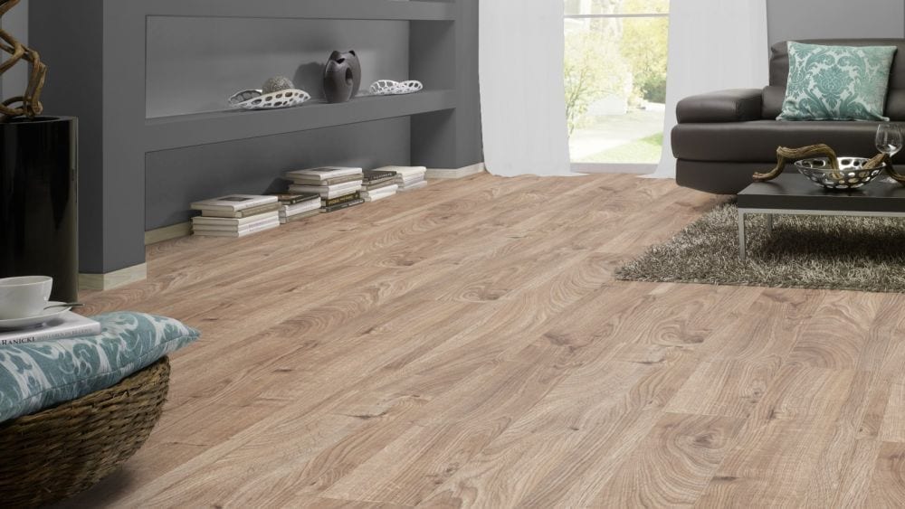 Kronotex Mammut Everest Oak beige Landhausdiele Laminat – Bild 4