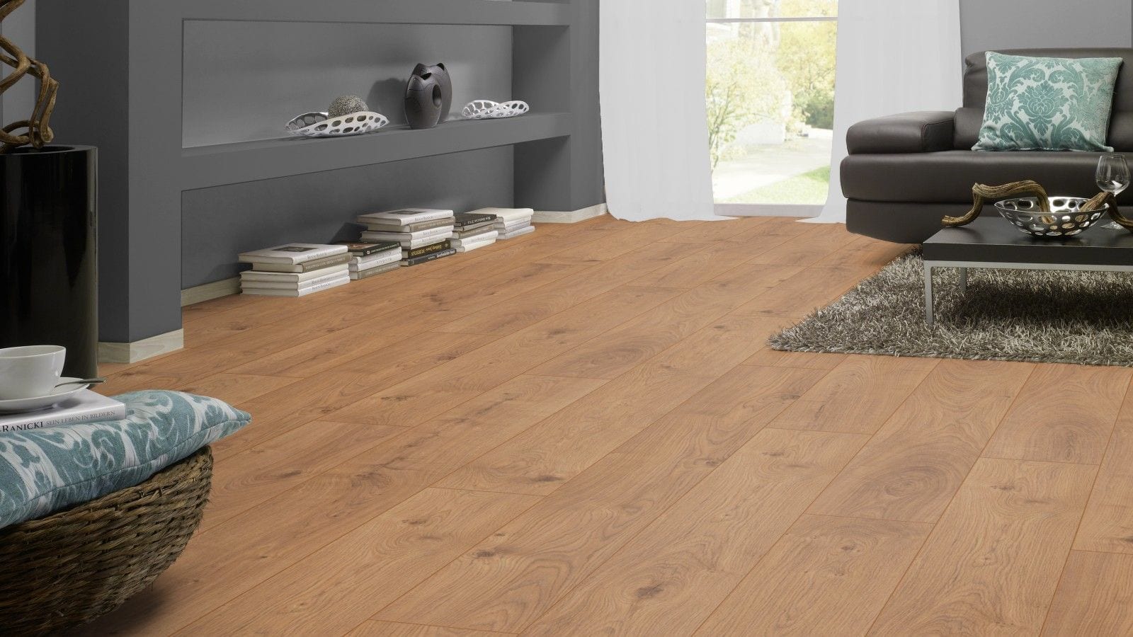 Kronotex Mammut Everest Oak Natur Landhausdiele Laminat – Bild 3