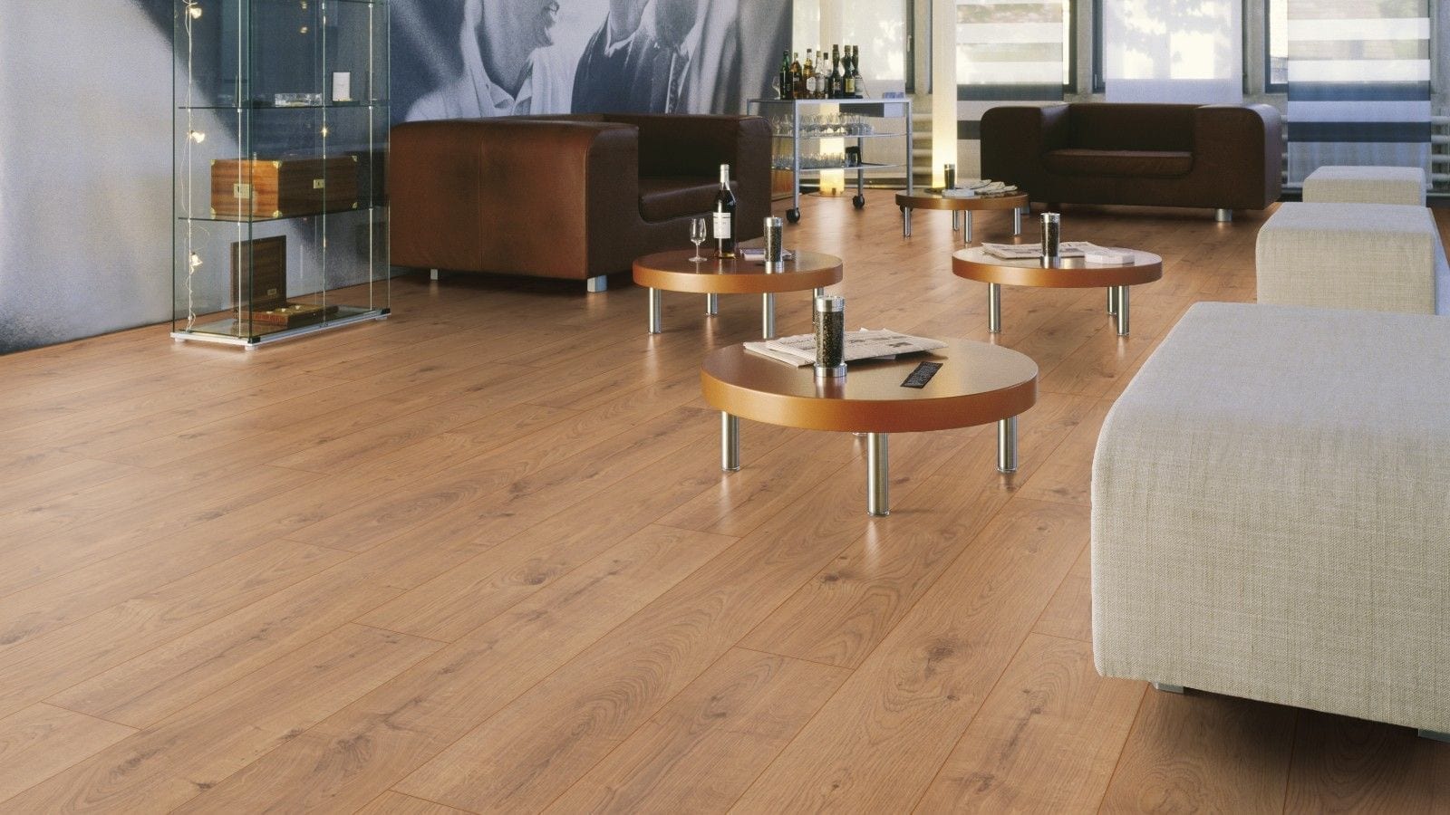 Kronotex Mammut Everest Oak Natur Landhausdiele Laminat – Bild 4