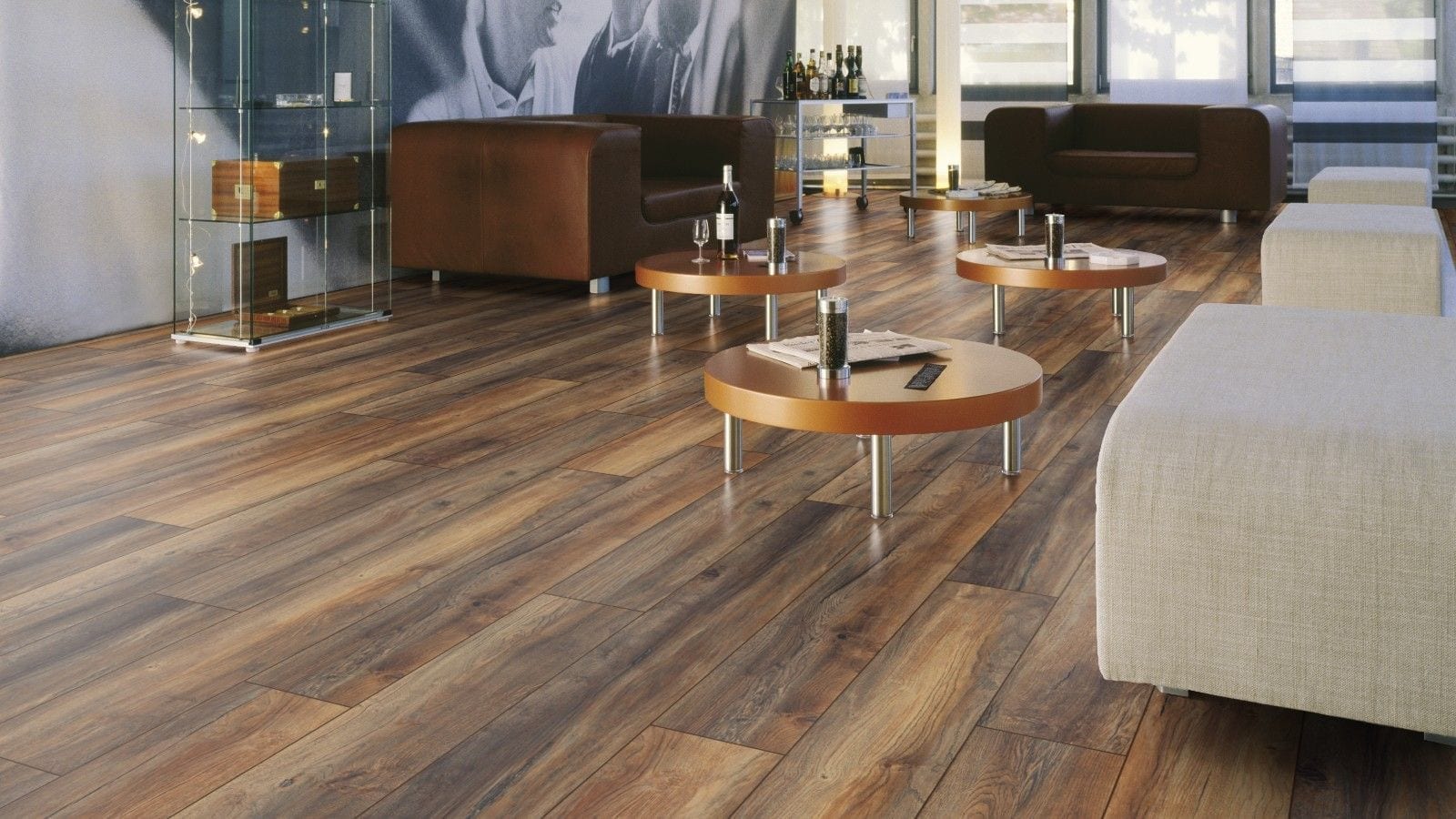 Kronotex Robusto Harbour Oak Landhausdiele Laminat – Bild 4