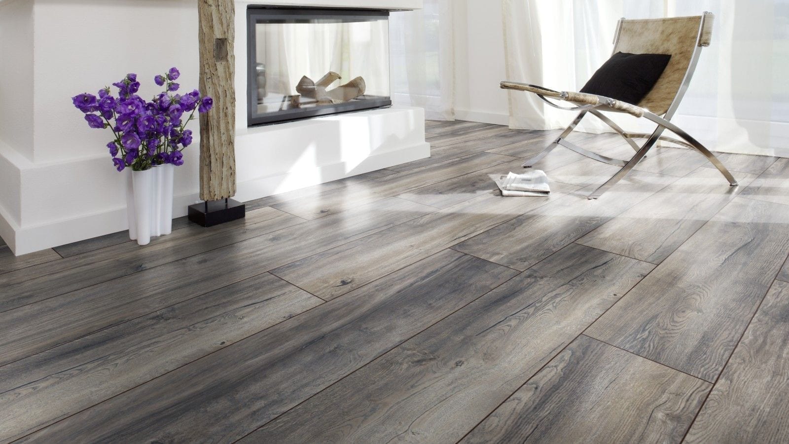 Kronotex Exquisit plus Harbour Oak grey XL Landhausdiele Laminat – Bild 2