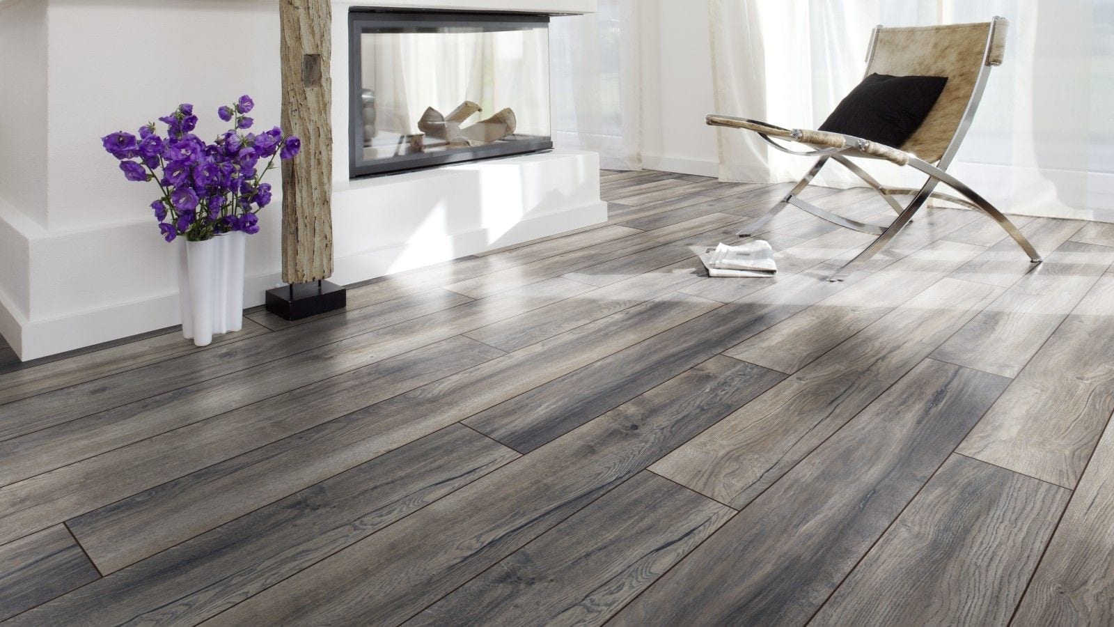 Kronotex Amazone Harbour Oak grey Landhausdiele Laminat – Bild 2