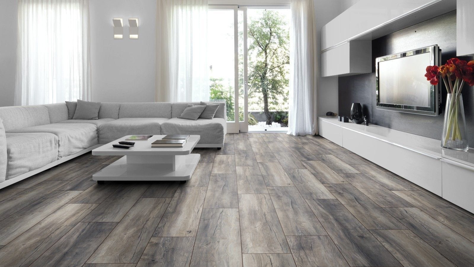 Kronotex Exquisit plus Harbour Oak grey XL Landhausdiele Laminat – Bild 3
