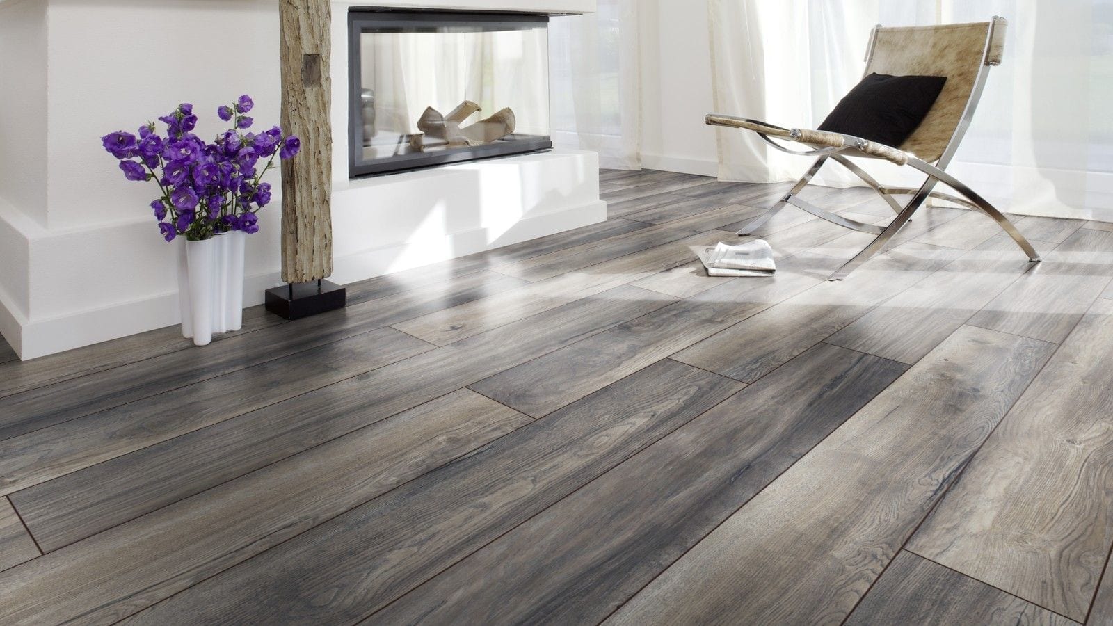 Kronotex Robusto Harbour Oak grey Landhausdiele Laminat – Bild 2