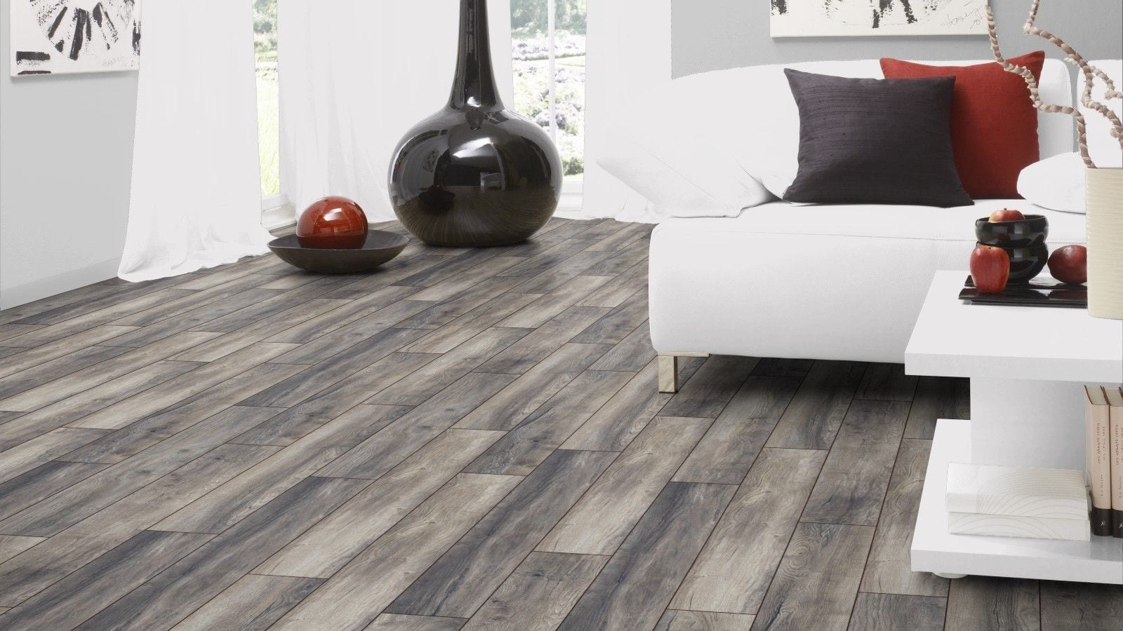 Kronotex Amazone Harbour Oak grey Landhausdiele Laminat – Bild 4