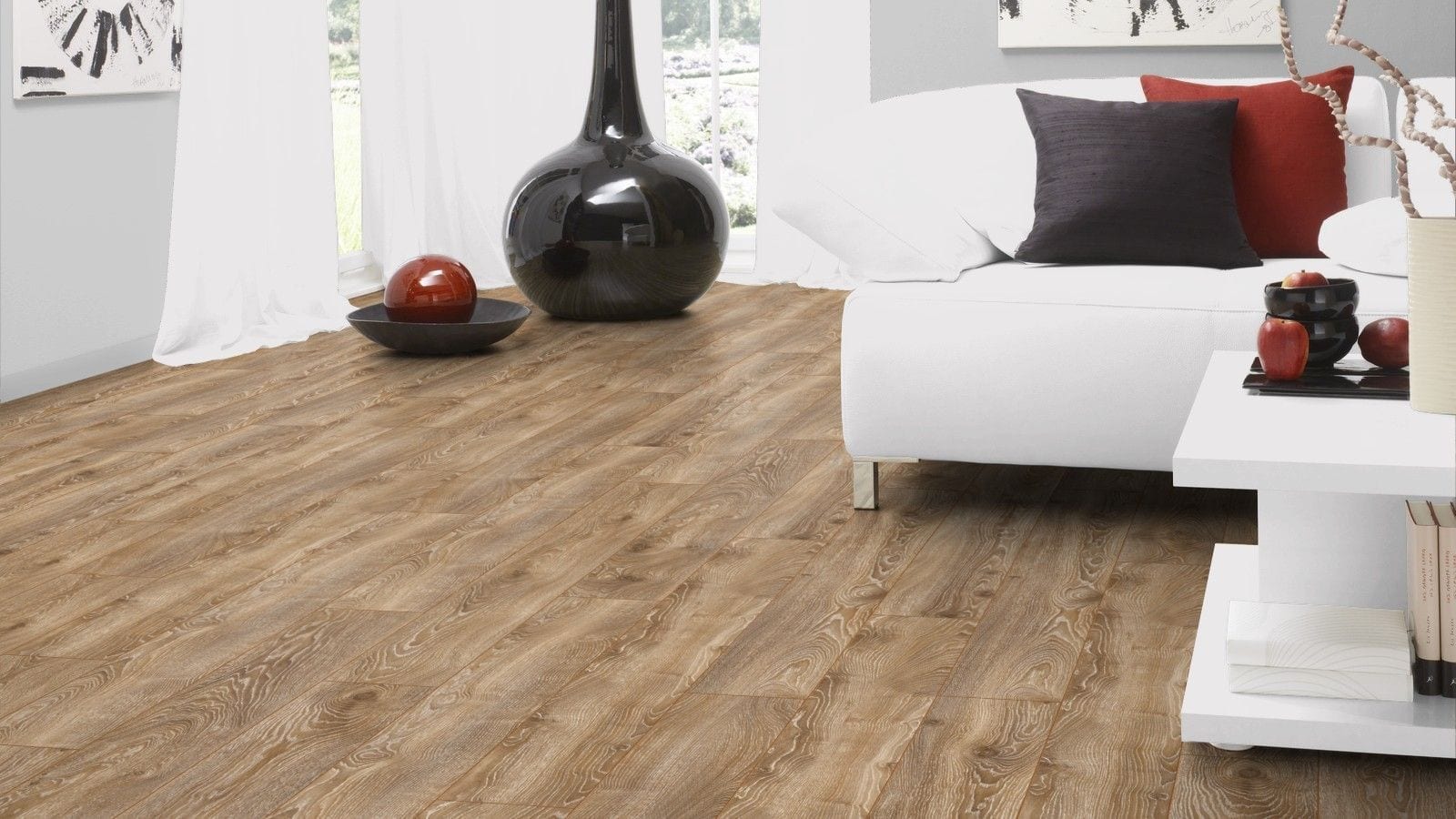 Kronotex Mammut Highland Eiche bronze Landhausdiele Laminat – Bild 3