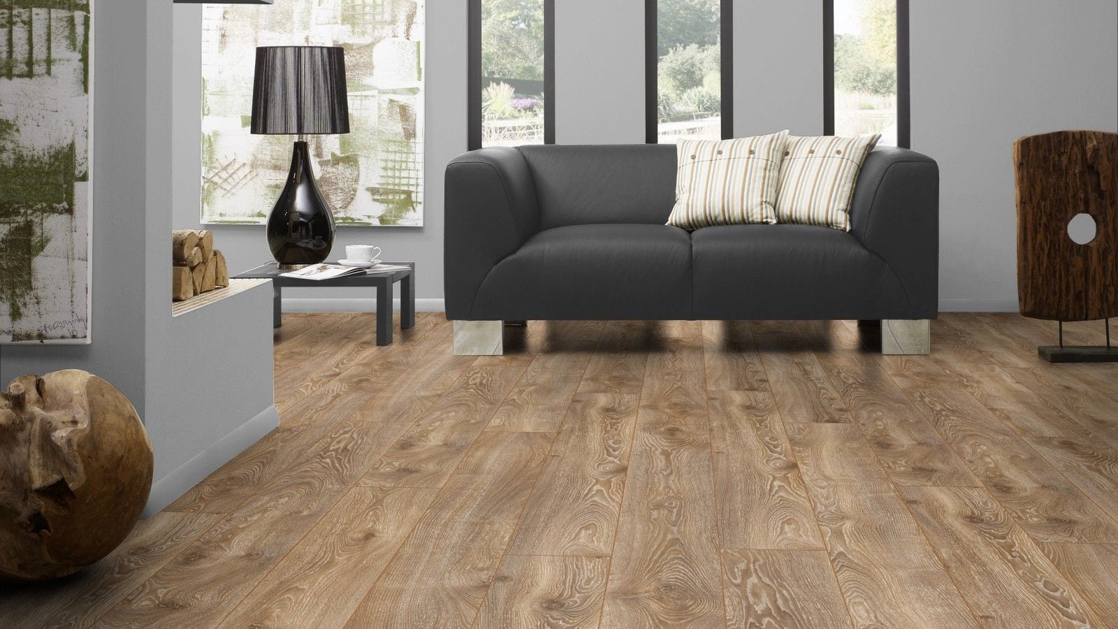 Kronotex Mammut Highland Eiche bronze Landhausdiele Laminat – Bild 4