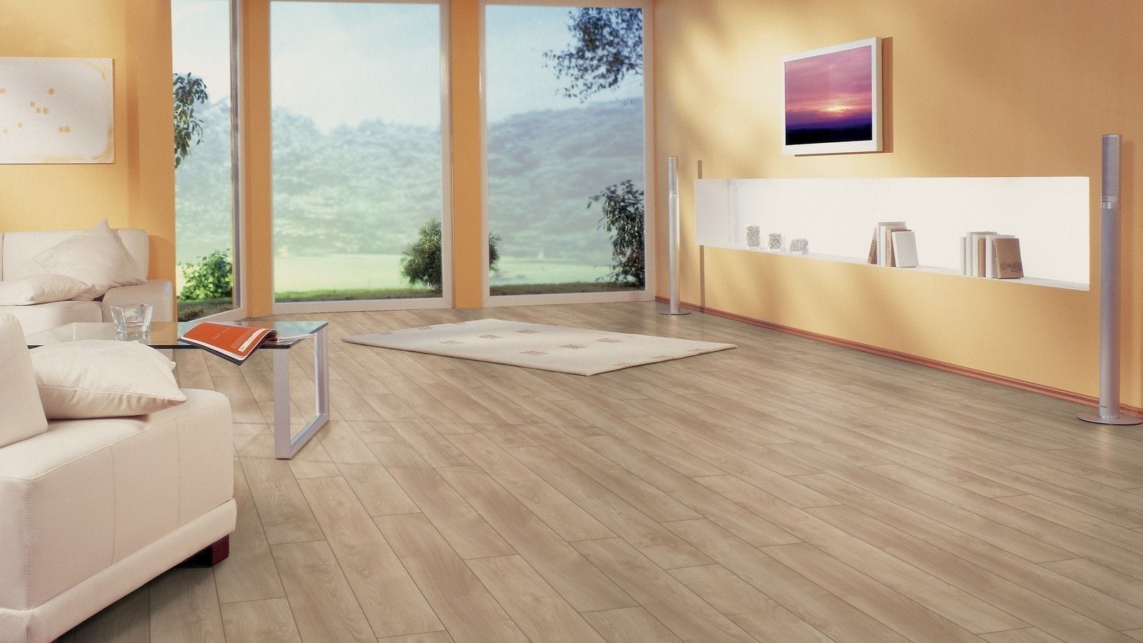 Kronotex Mammut Makro Eiche hell Landhausdiele Laminat – Bild 2