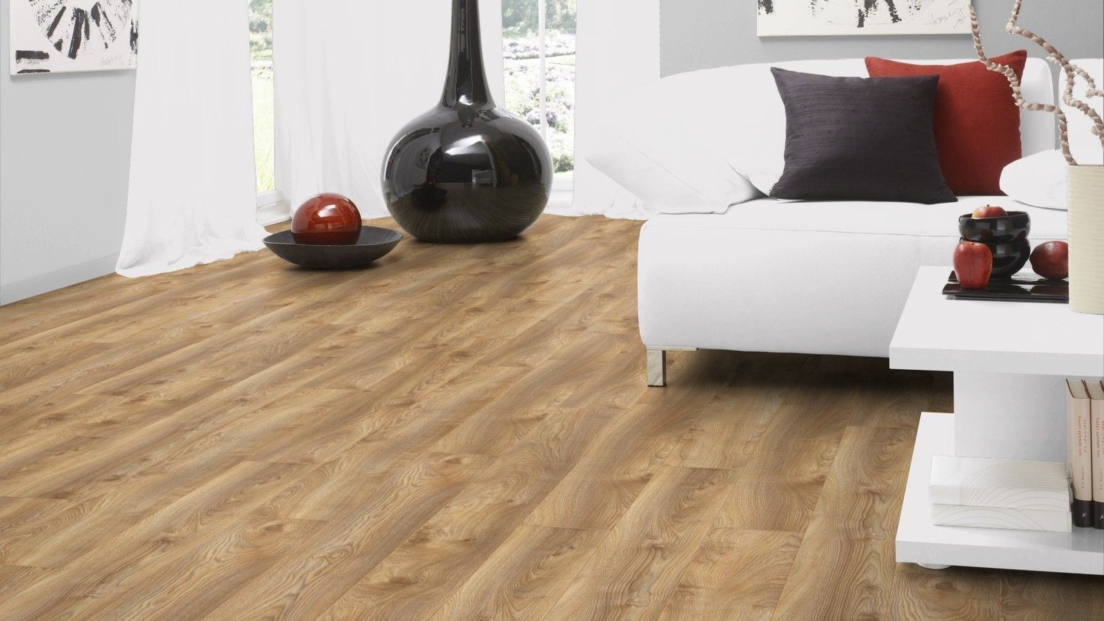 Kronotex Mammut Makro Eiche natur Landhausdiele Laminat – Bild 3