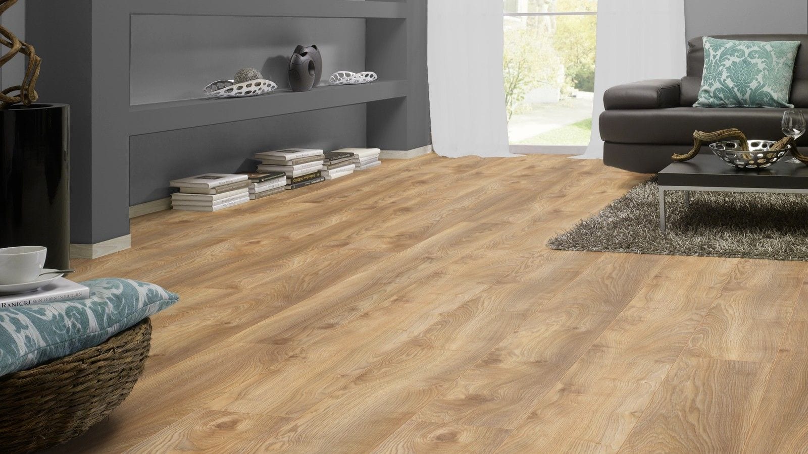 Kronotex Mammut Makro Eiche natur Landhausdiele Laminat – Bild 4