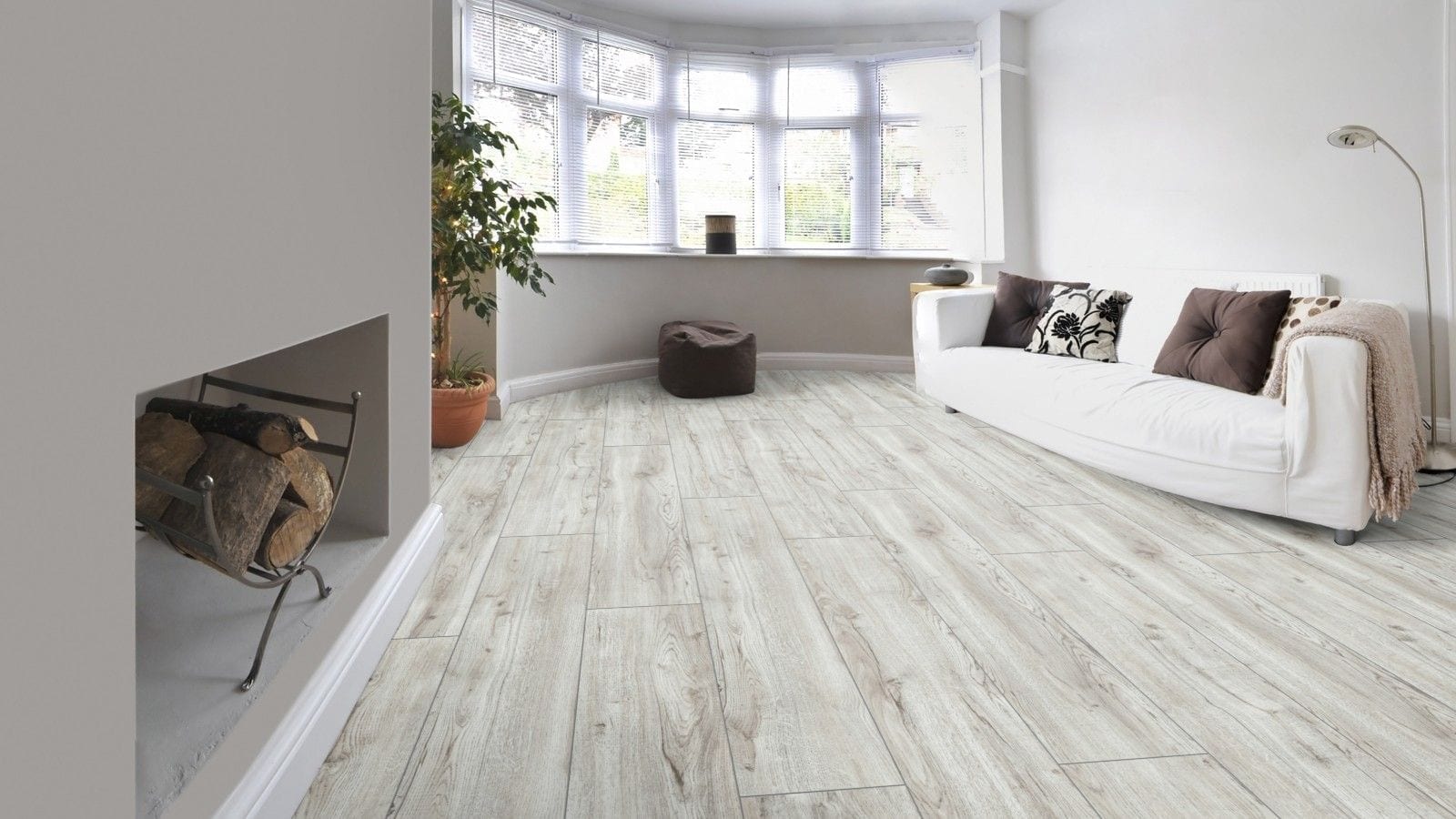 Kronotex Exquisit plus Montmelo Eiche Creme XL Landhausdiele Laminat – Bild 3