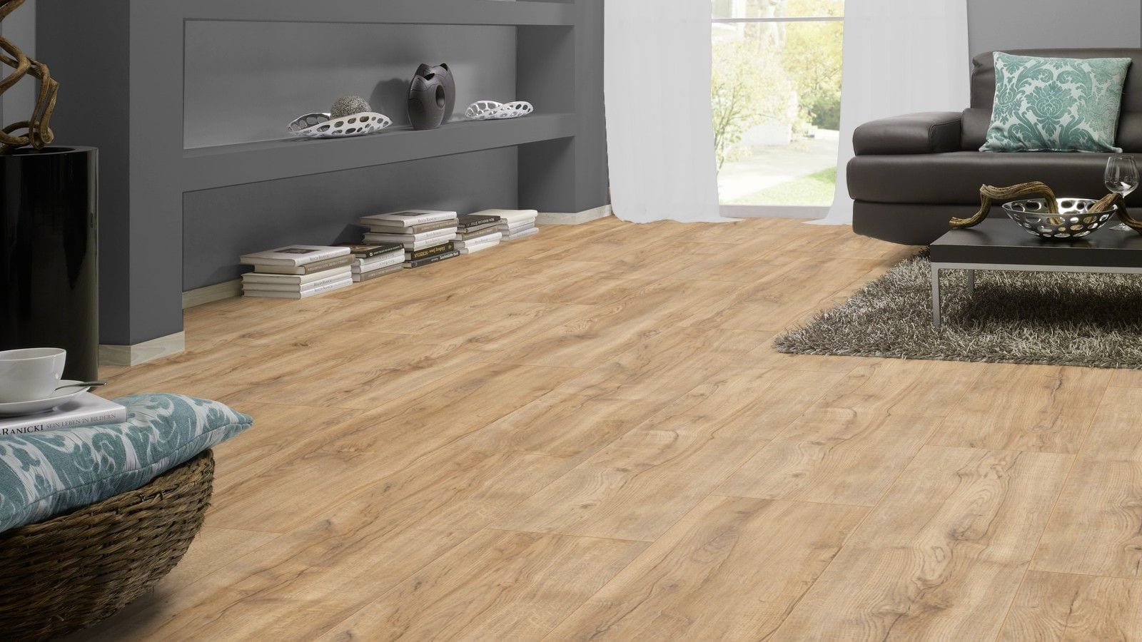 Kronotex Exquisit plus Montmelo Eiche Natur XL Landhausdiele Laminat – Bild 4
