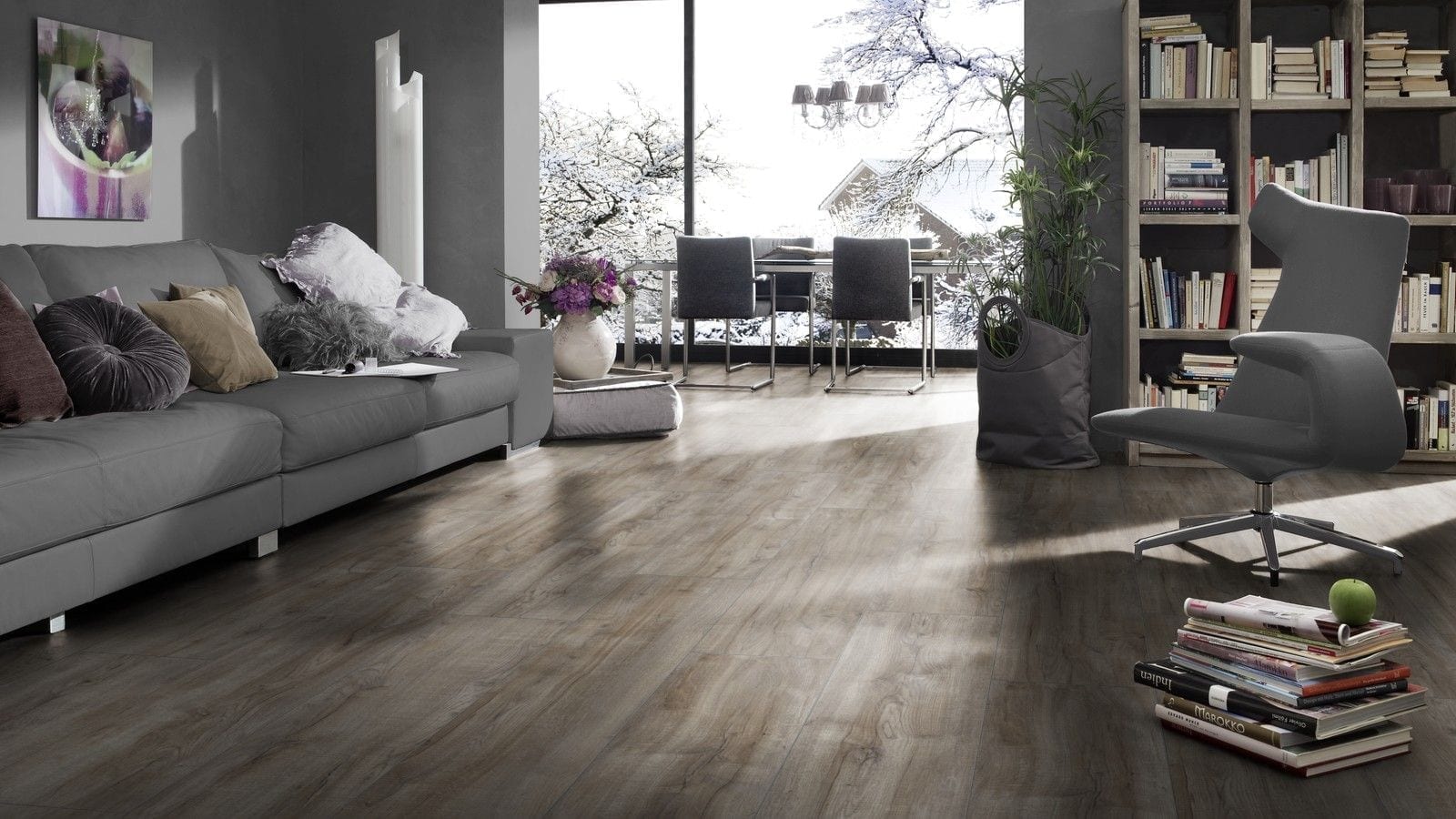 Kronotex Exquisit plus Montmelo Eiche Silber XL Landhausdiele Laminat – Bild 2