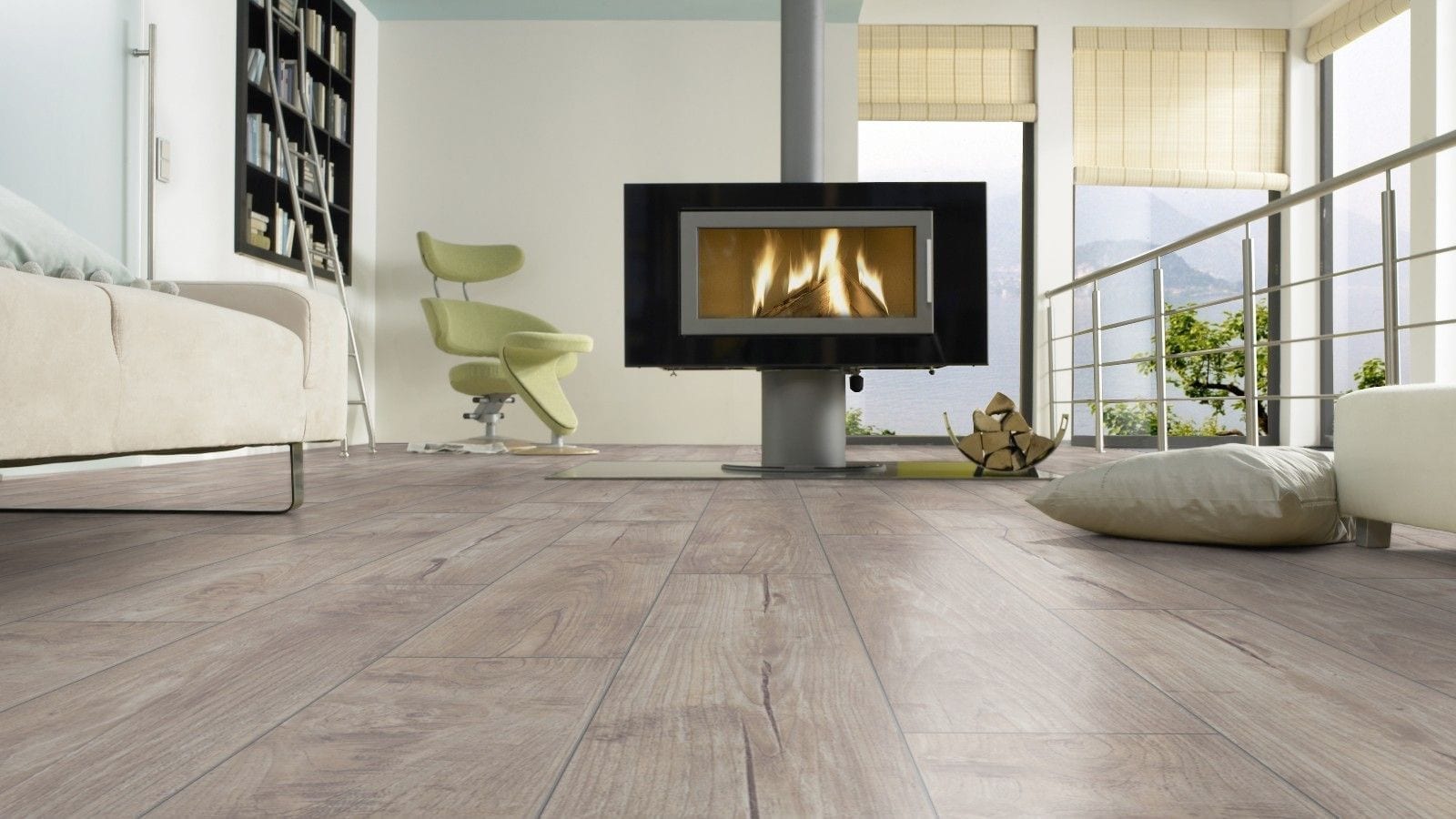 Kronotex Exquisit Nostalgie Teak beige Landhausdiele Laminat – Bild 4