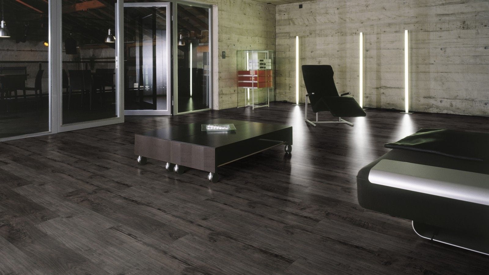 Kronotex Exquisit Nostalgie Teak Graphit Landhausdiele Laminat – Bild 4