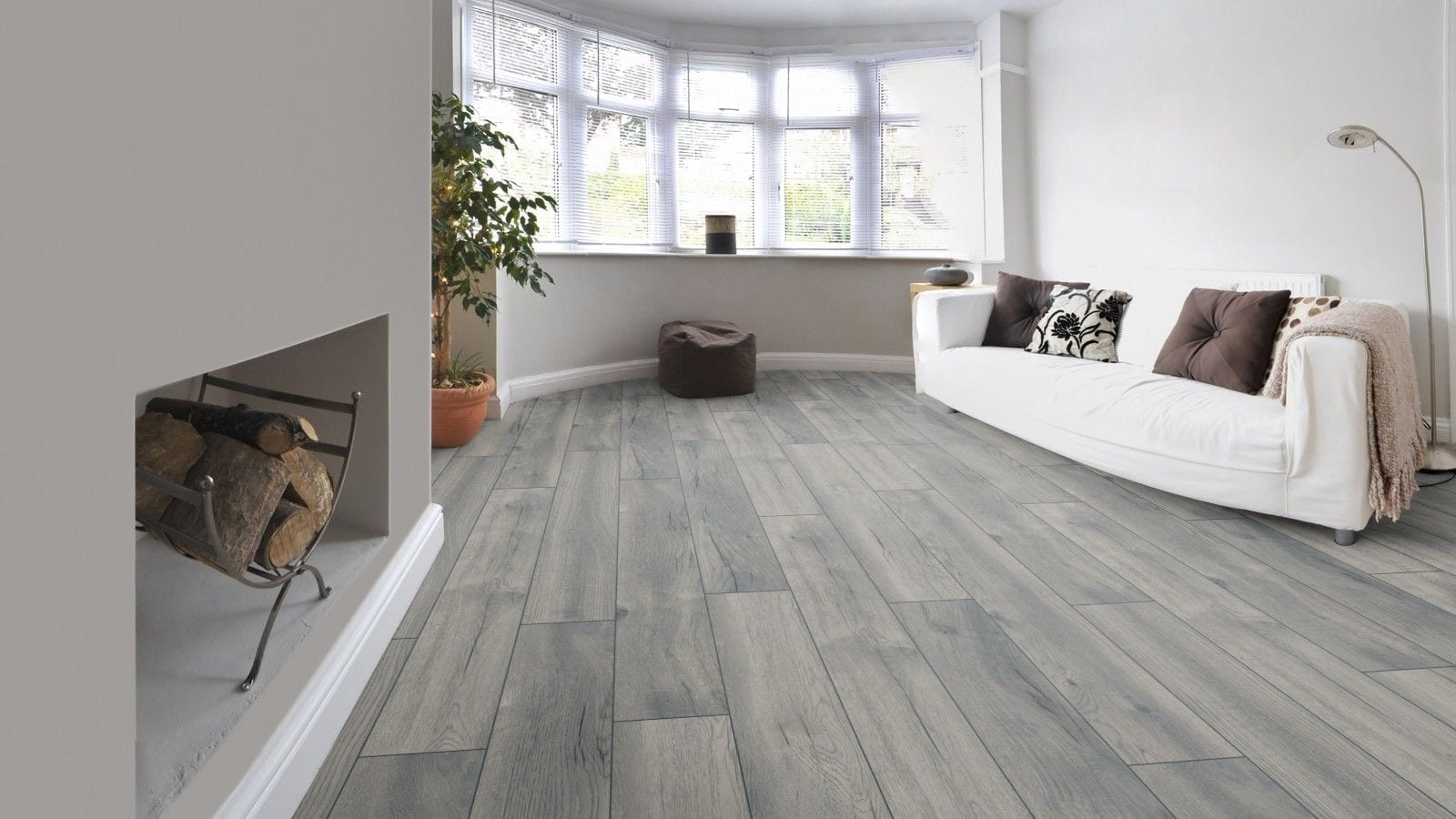Kronotex Exquisit Pettersson Eiche grau Landhausdiele Laminat – Bild 4