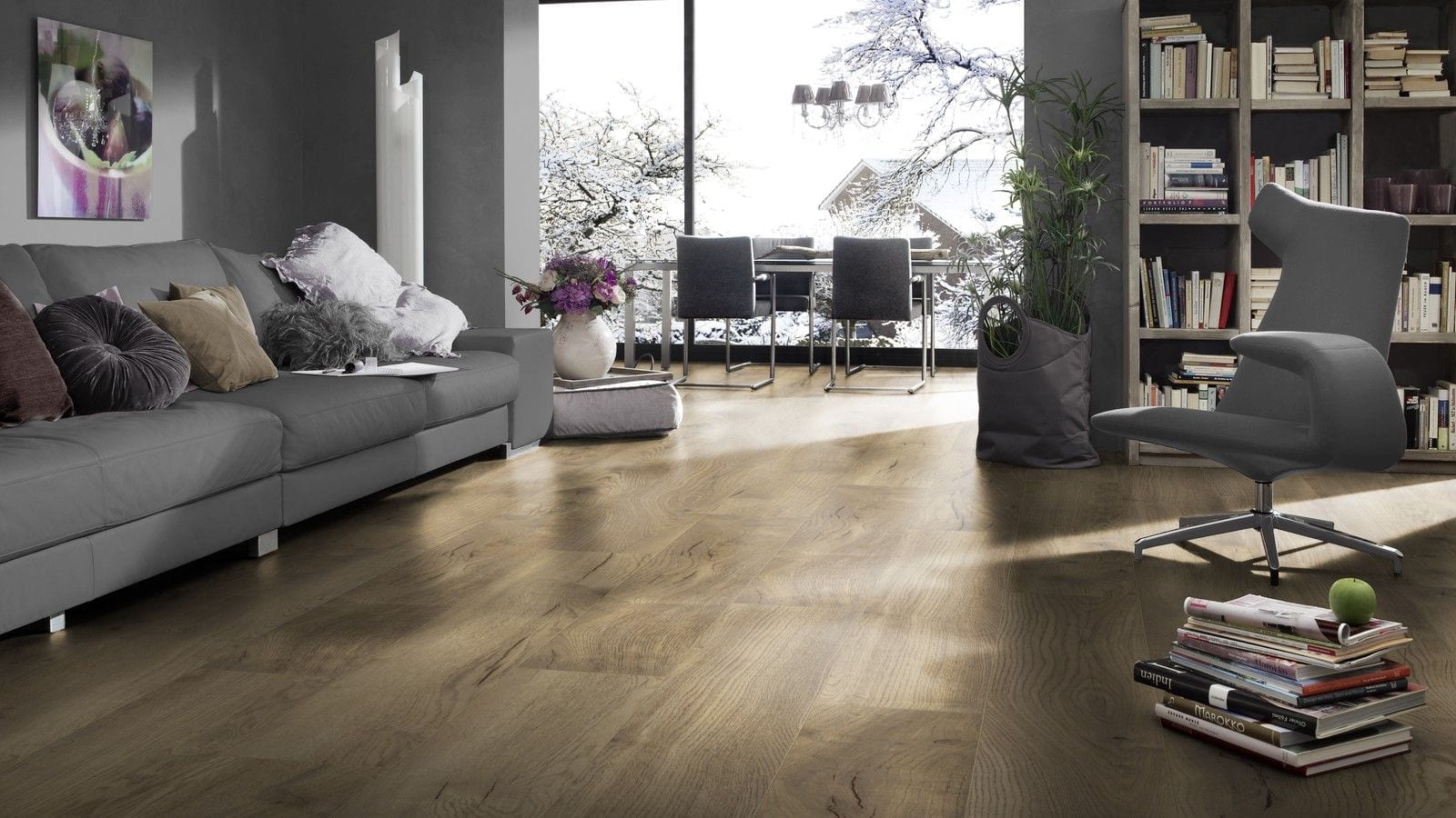 Kronotex Exquisit plus Pettersson Eiche Natur XL Landhausdiele Laminat – Bild 4