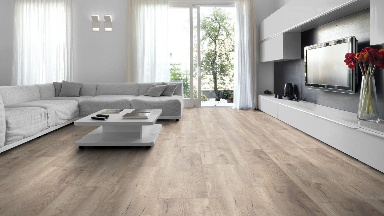 Laminat Kronotex Mega Plus Pettersson Eiche Beige – Bild 3