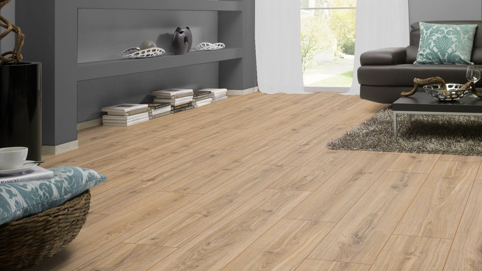 Kronotex Robusto Phalsbourg Eiche Landhausdiele Laminat – Bild 2