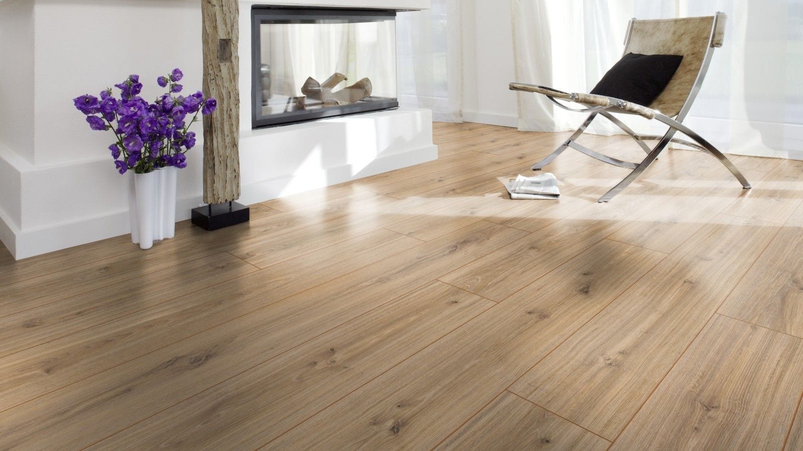 Kronotex Robusto Phalsbourg Eiche Landhausdiele Laminat – Bild 3