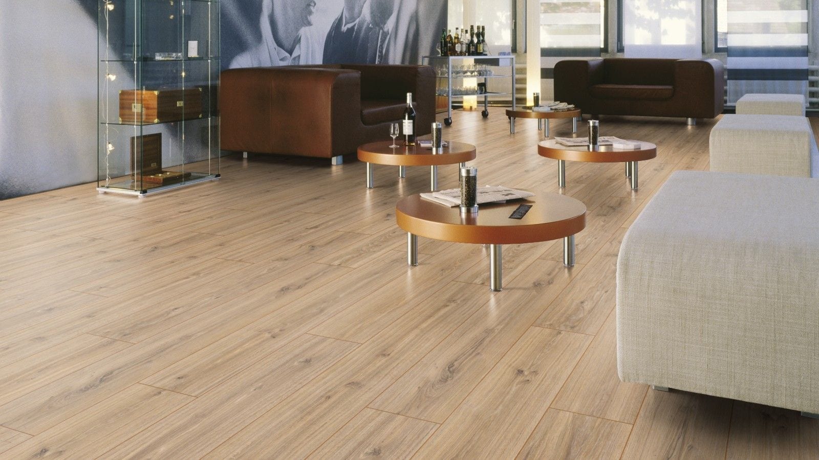 Kronotex Robusto Phalsbourg Eiche Landhausdiele Laminat – Bild 4