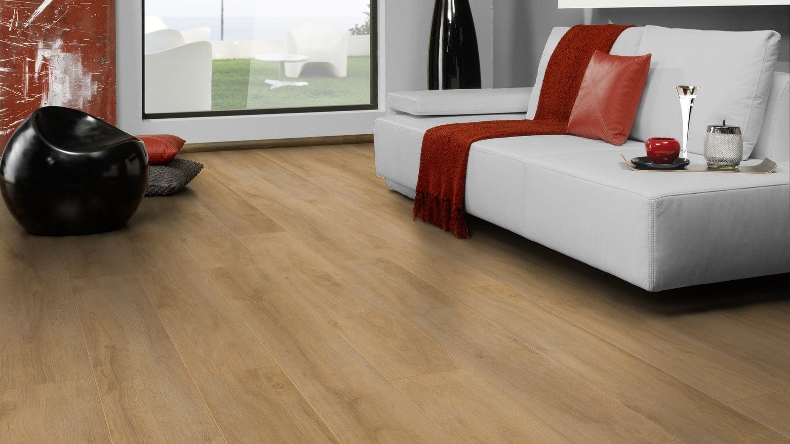 Kronotex Robusto Premium Eiche Natur Landhausdiele Laminat – Bild 4