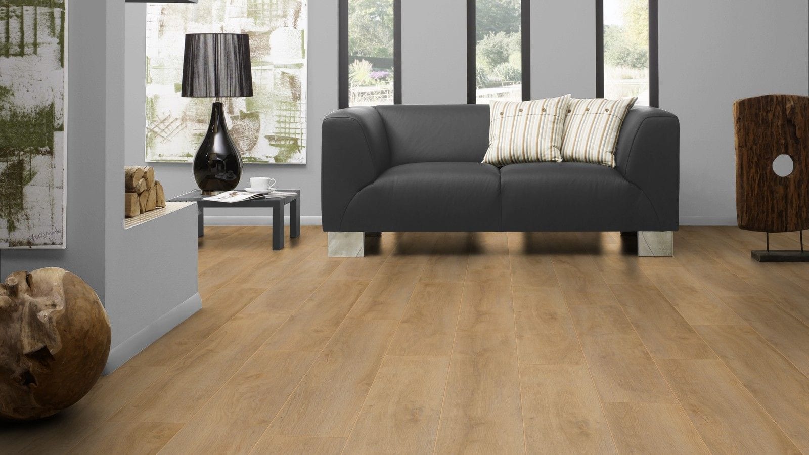 Kronotex Robusto Premium Eiche Natur Landhausdiele Laminat – Bild 5