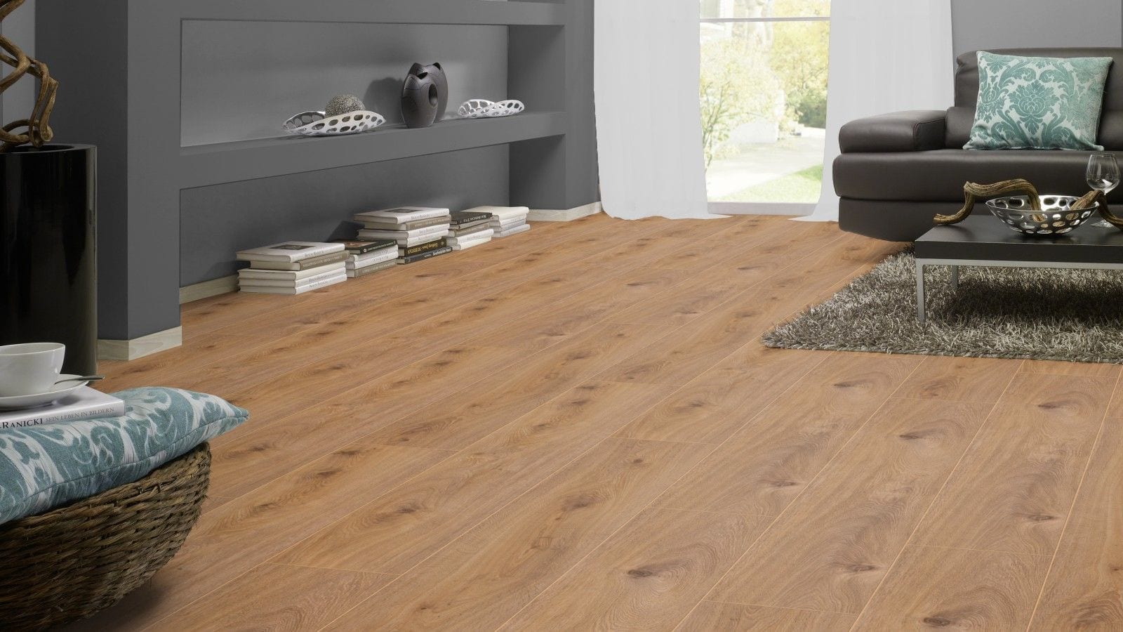 Kronotex Exquisit Prestige Eiche hell Landhausdiele Laminat – Bild 3