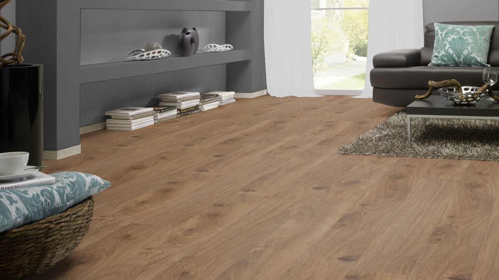 Kronotex Amazone Prestige Eiche Natur Landhausdiele Laminat – Bild 3